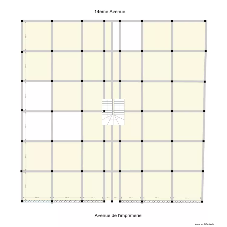 Nyakabiga rdc. Floor plan with 