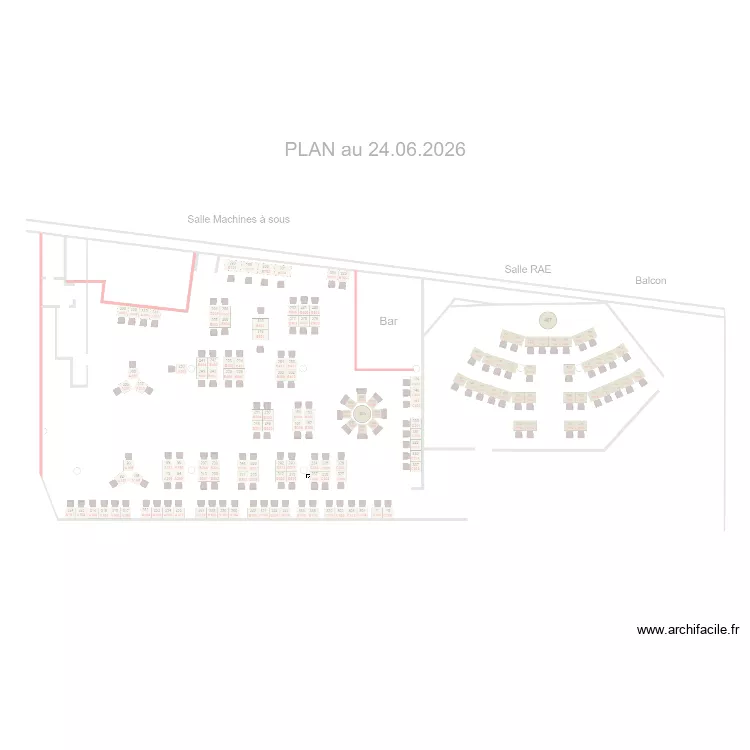 Plan avec camera. Floor plan with Plan avec camera. Floor plan with
