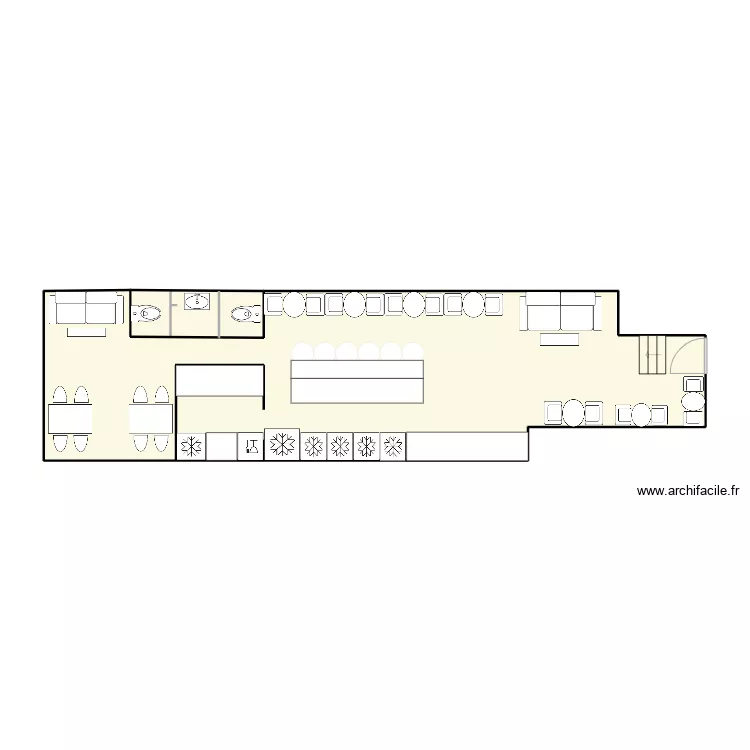 PAUL PLAN BAUHAUS 1. Floor plan with 