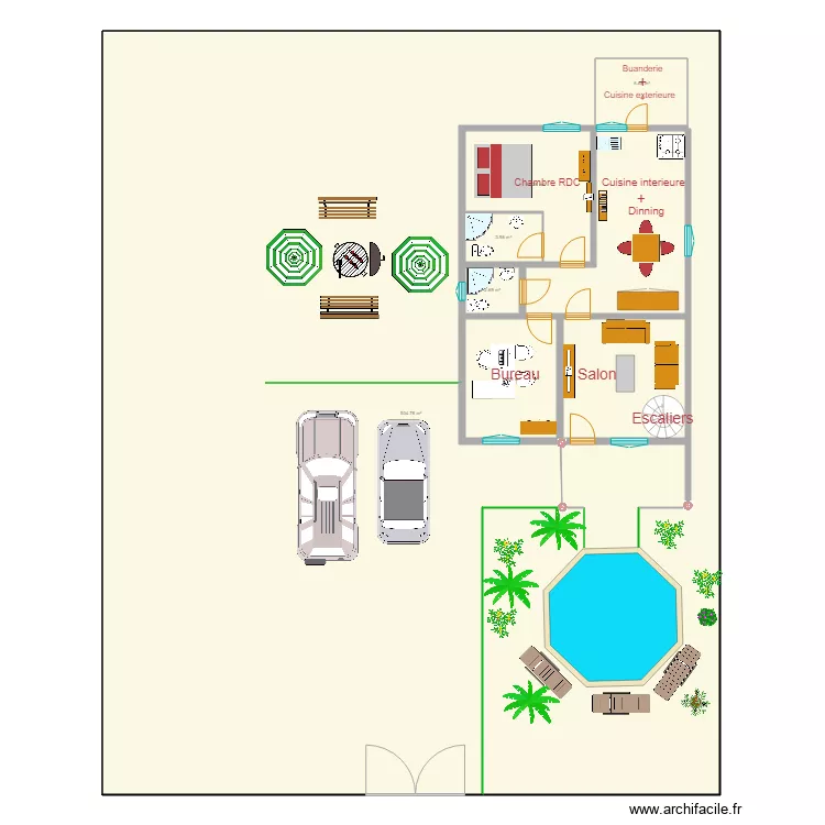 kayiranga rdc. Floor plan with 