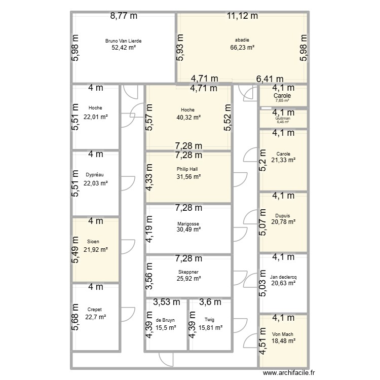 31 mezza. Floor plan with 0 room and 0 m2