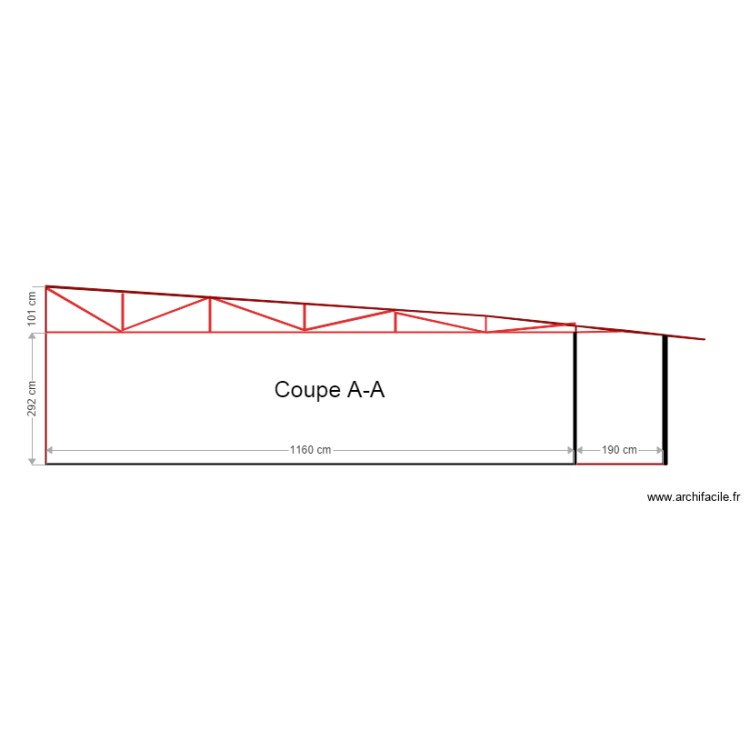 coupes. Floor plan with 0 room and 0 m2