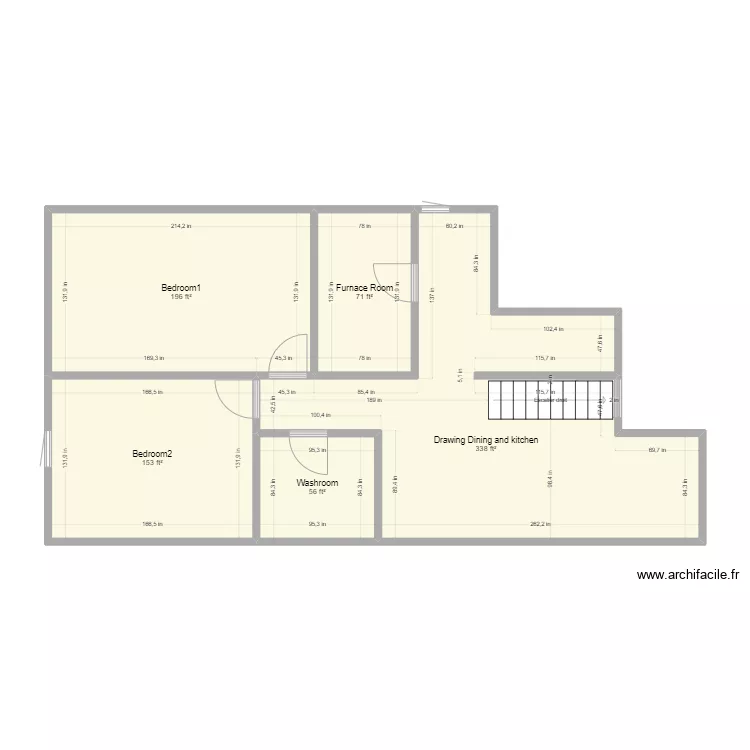 basement706. Floor plan with 