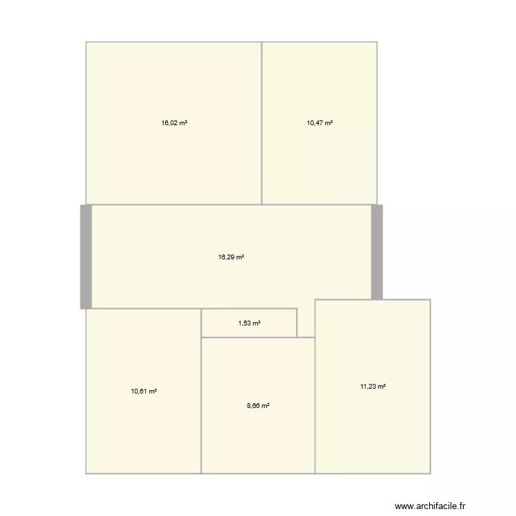 Velizy2021. Floor plan with 