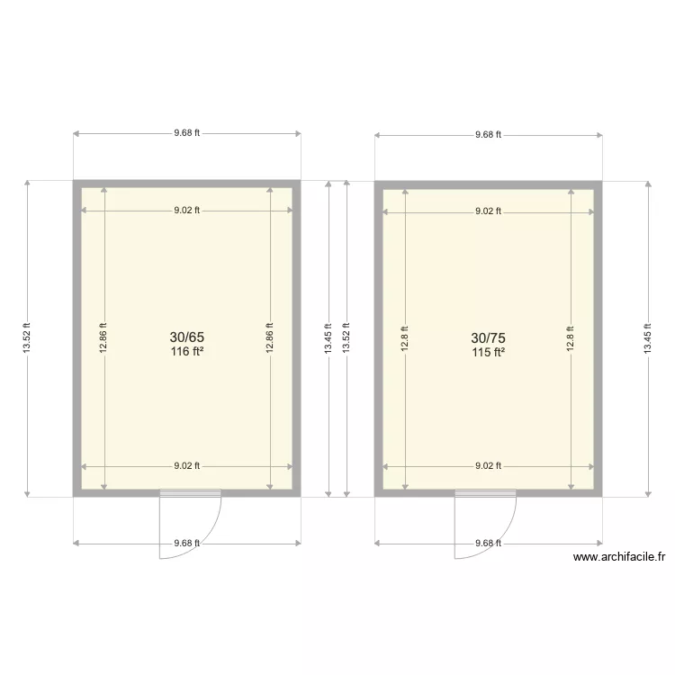Corona 13 6. Floor plan with 