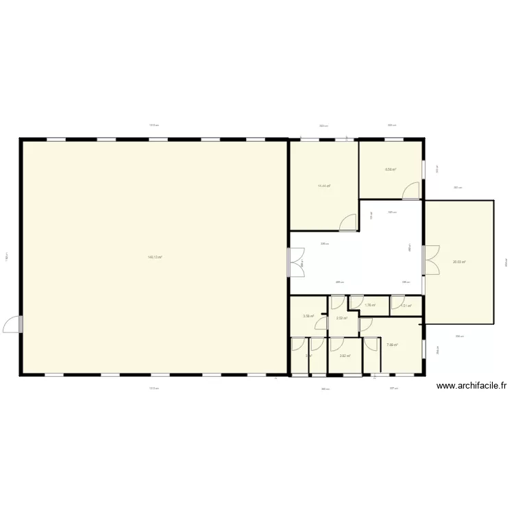 puerto llano. Floor plan with 