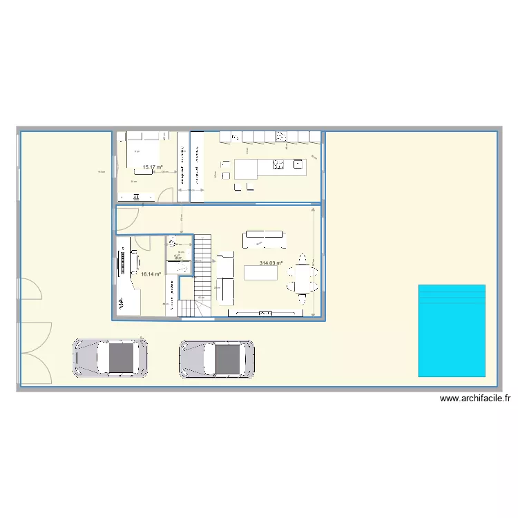 mi casa planta baja  3. Floor plan with 