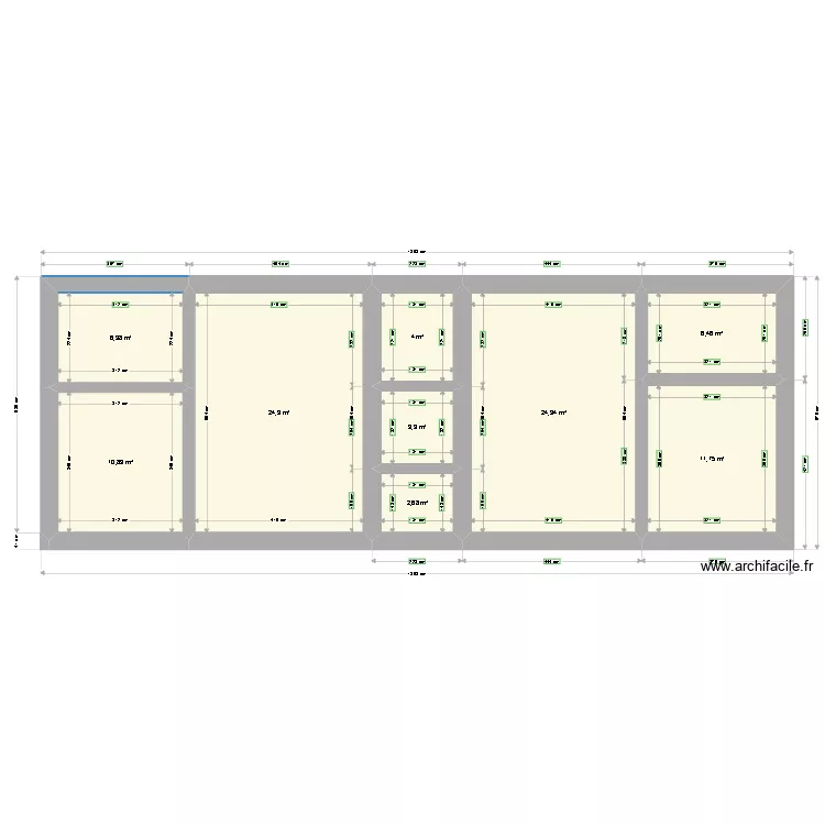 Klavdija. Floor plan with 