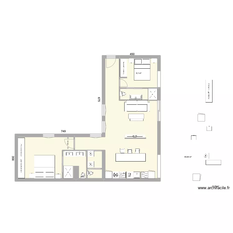ayala 23  opcion 3. Floor plan with 