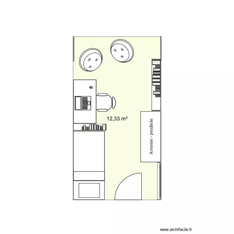 HabNataliav2. Floor plan with 