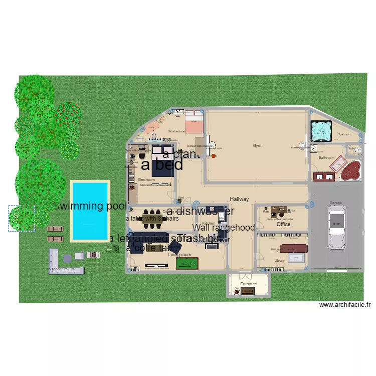 Hopefully my future home. Floor plan with 