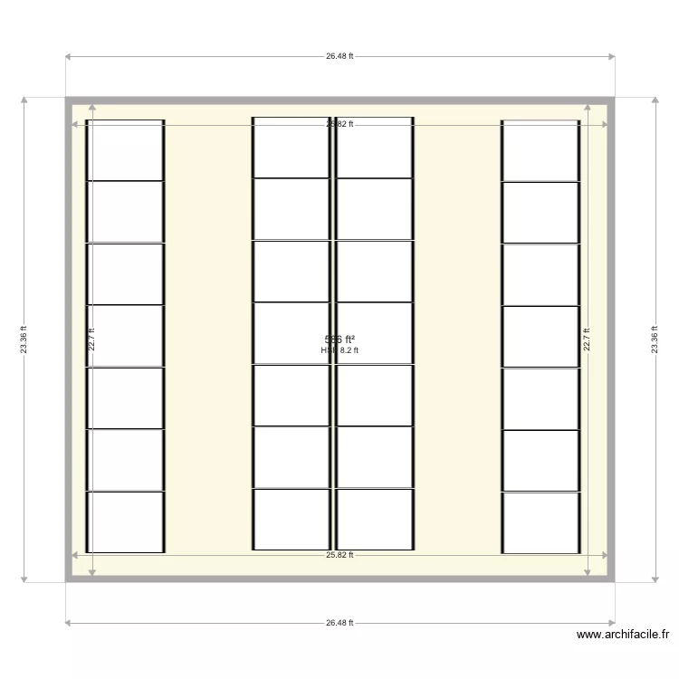 Jerry Nestle. Floor plan with 