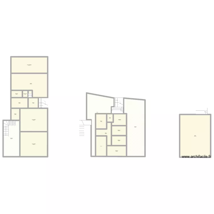 Mos. Floor plan with 22 Rooms and 729 m² Mos. Floor plan with 22 Rooms and 729 m²
