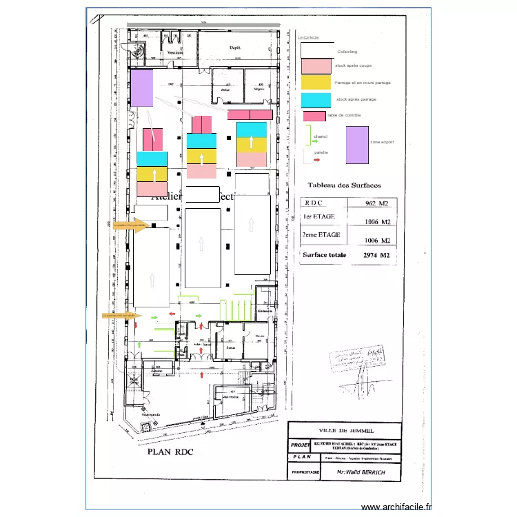 RDC3b. Floor plan with RDC3b. Floor plan with