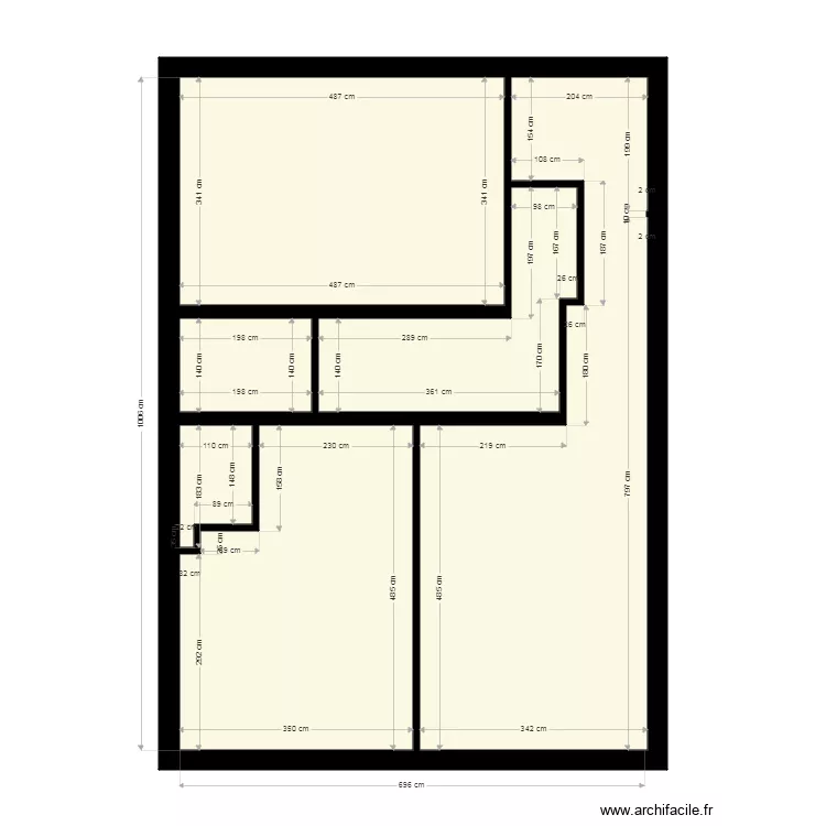12345. Floor plan with 