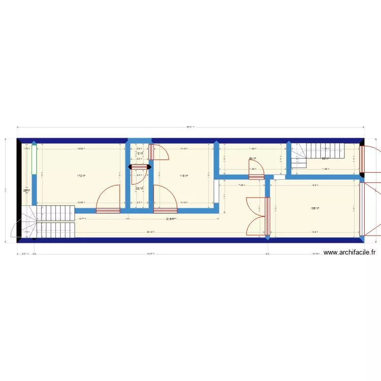 plan1. Floor plan with 