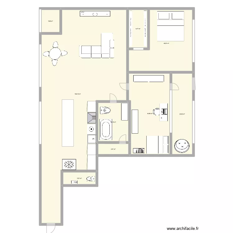Ma maison. Floor plan with Ma maison. Floor plan with
