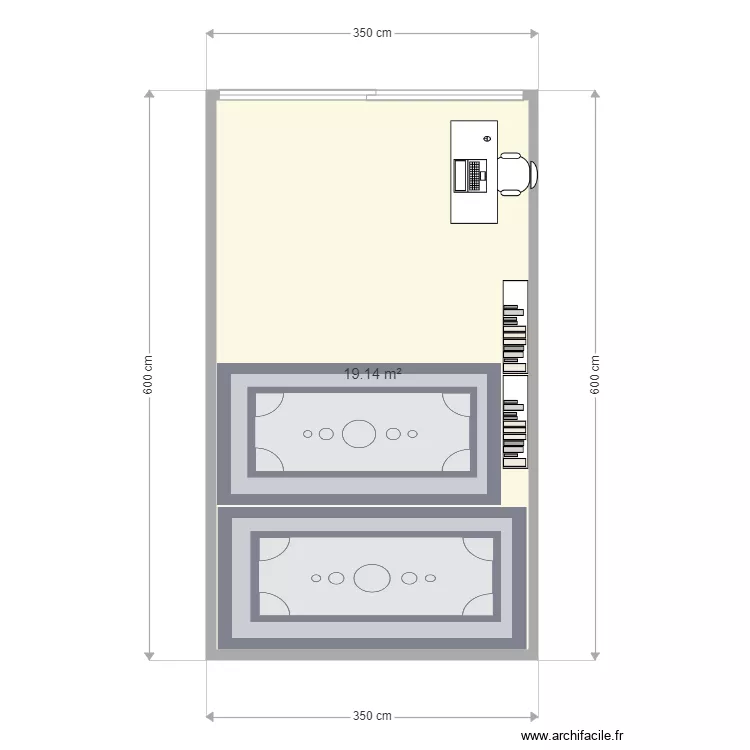Les Petit Loulou. Floor plan with Les Petit Loulou. Floor plan with