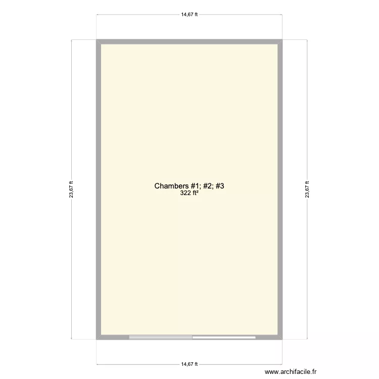 DJA USA Chamber 1. Floor plan with DJA USA Chamber 1. Floor plan with