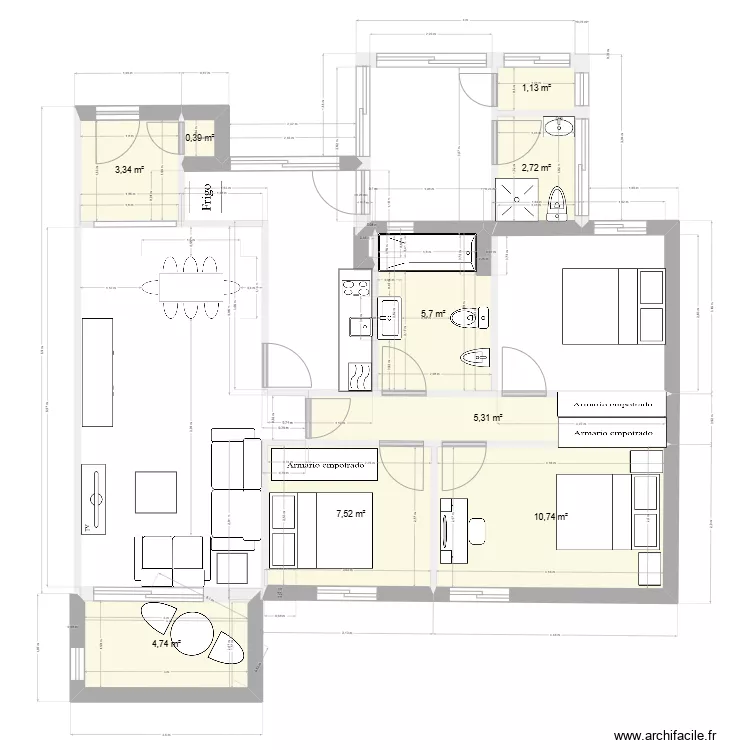Croquis Fuengirola 4. Floor plan with Croquis Fuengirola 4. Floor plan with