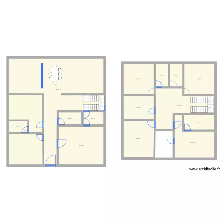 future house inshaAllah. Floor plan with 