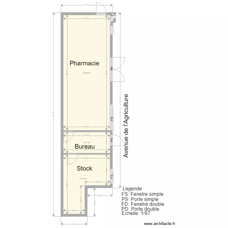 st raphael2. Floor plan with 
