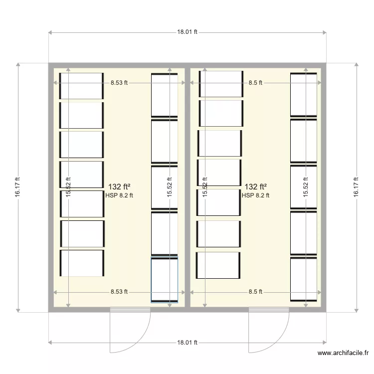 CRB 1. Floor plan with 