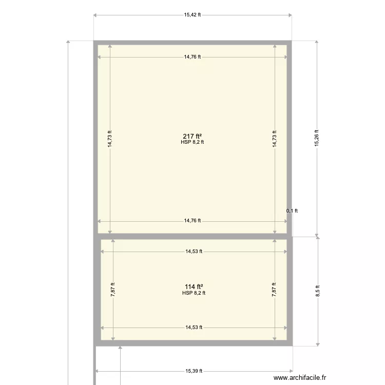 Mill STL1. Floor plan with 