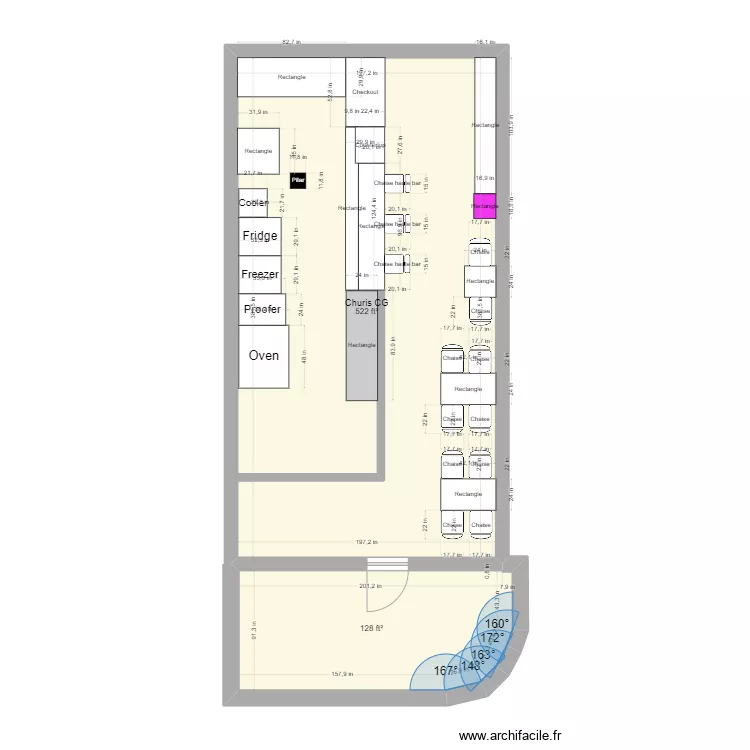 Churis CG_1. Floor plan with 