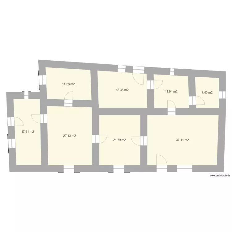 1etage Raunier bis. Floor plan with 1etage Raunier bis. Floor plan with