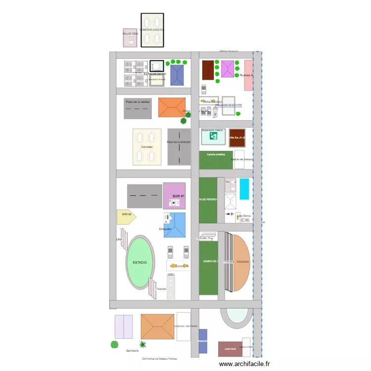 ESP. Floor plan with 
