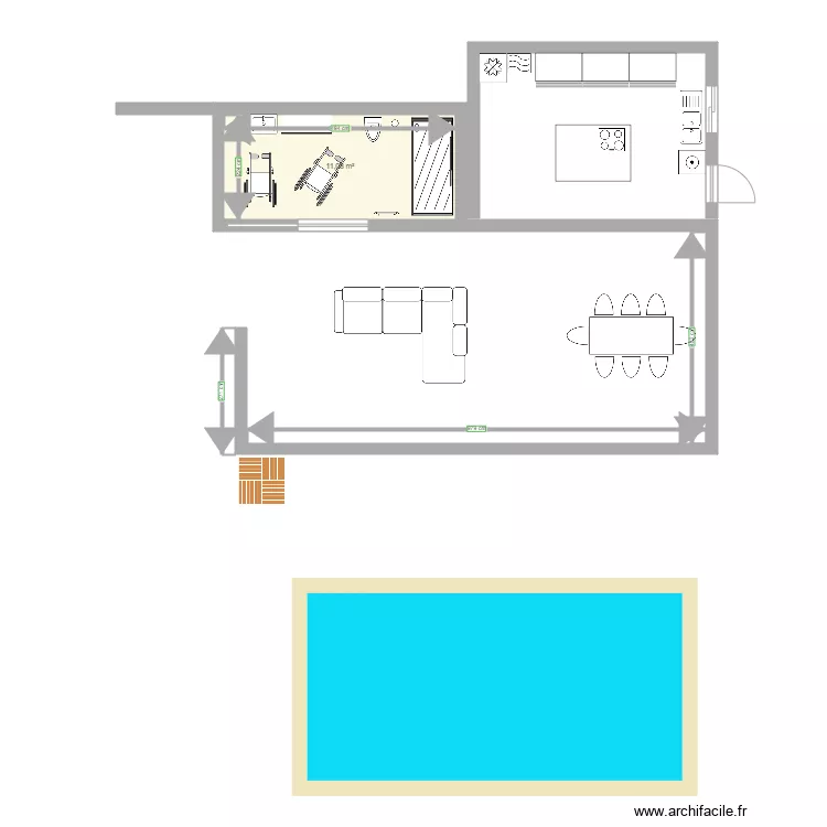 Prova1. Floor plan with Prova1. Floor plan with