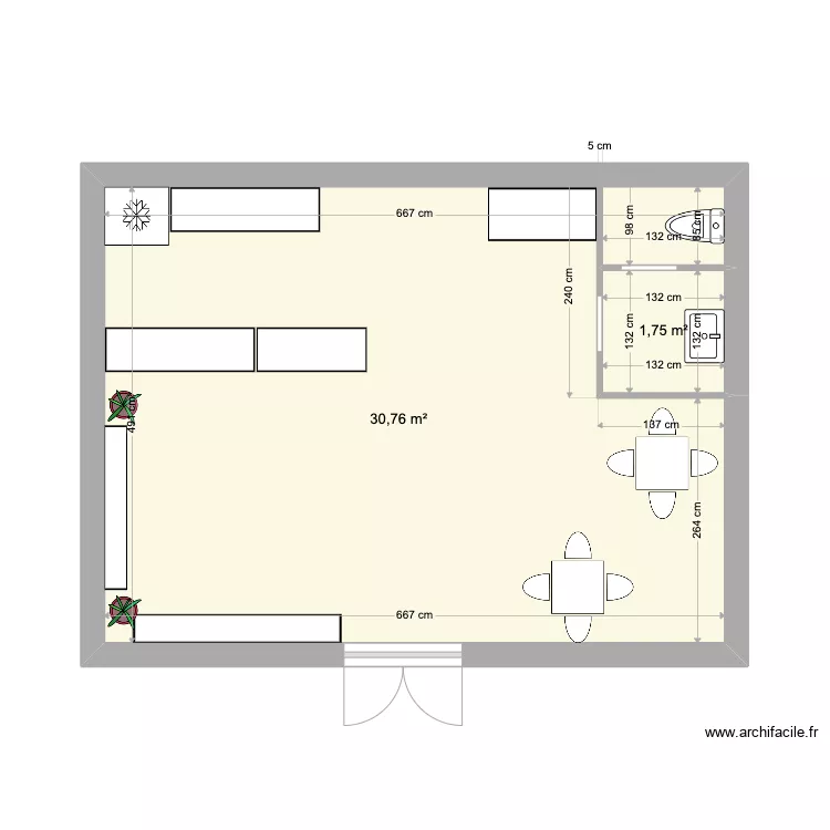 D Los Altos 2. Floor plan with 