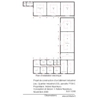plan electricit&eacute; A3