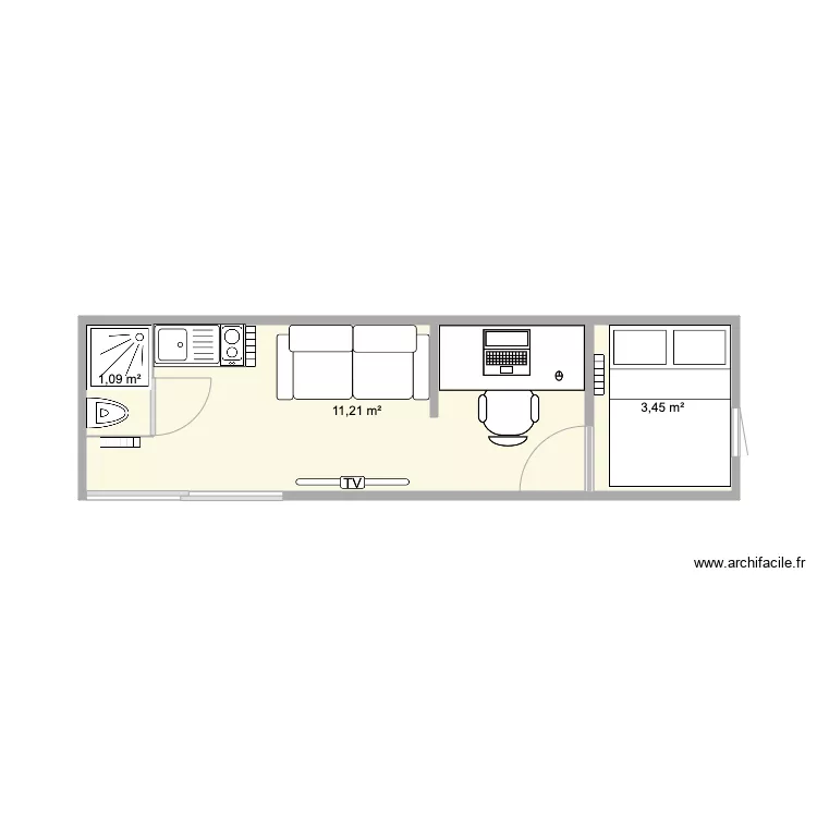 Outhouse Wider. Floor plan with Outhouse Wider. Floor plan with