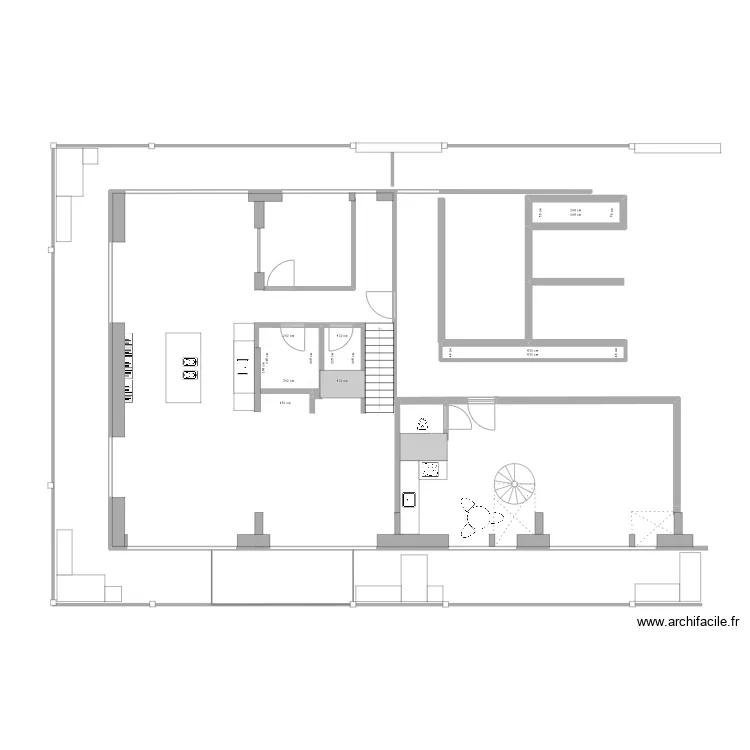 20Adown2-studeerkamer. Floor plan with 20Adown2-studeerkamer. Floor plan with