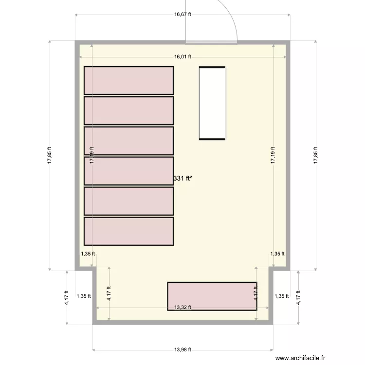 Mo Morgue. Floor plan with 