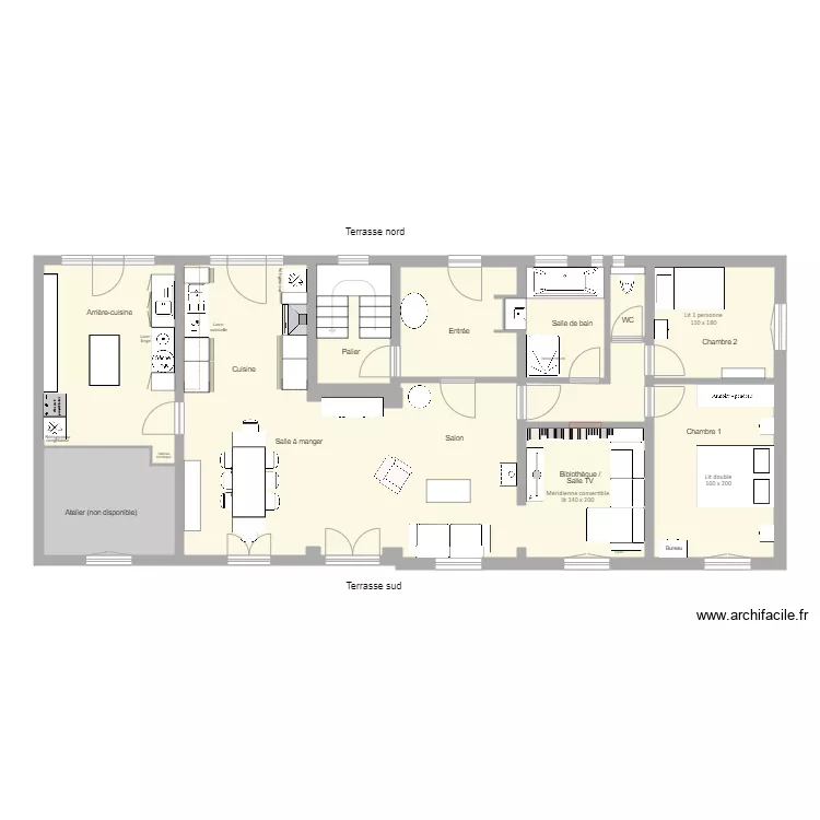 Chic à Chic Rez de Chaussée. Floor plan with Chic à Chic Rez de Chaussée. Floor plan with