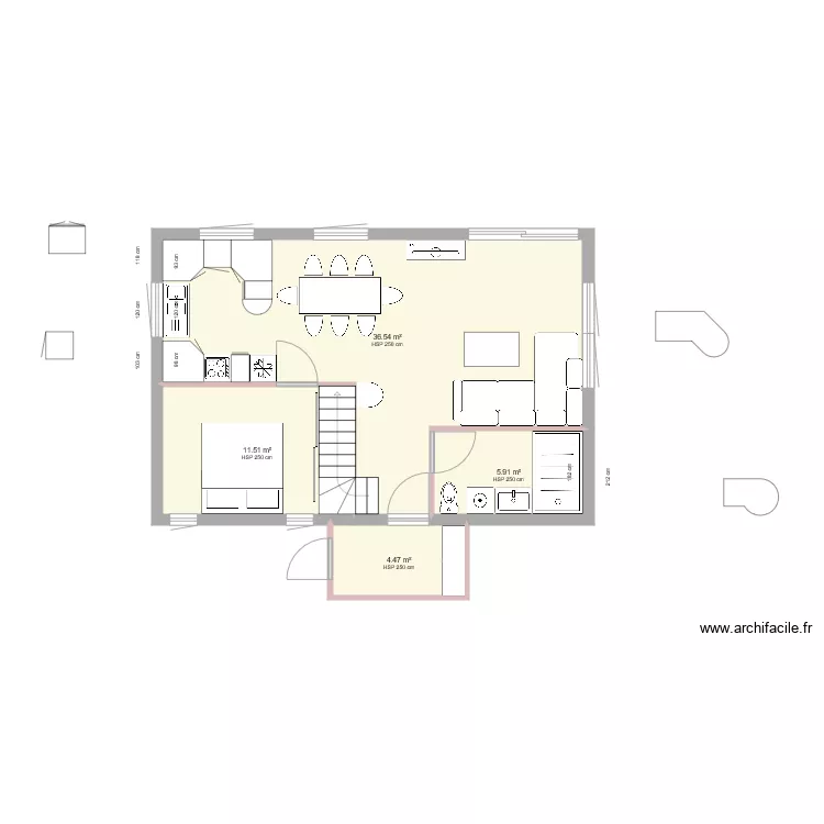 kilen4. Floor plan with 