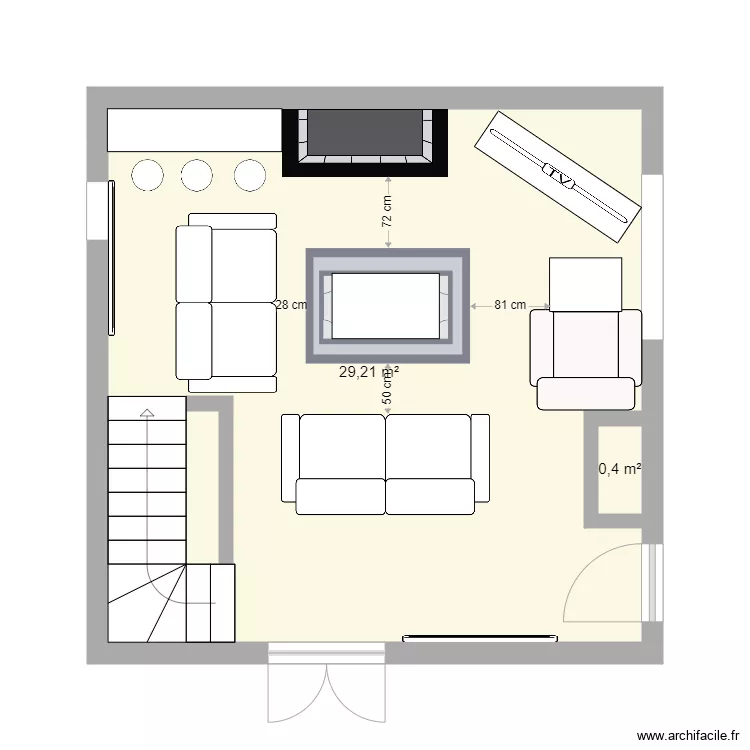 lounge. Floor plan with 