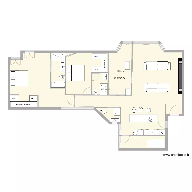 francisco suarez 8. Floor plan with 