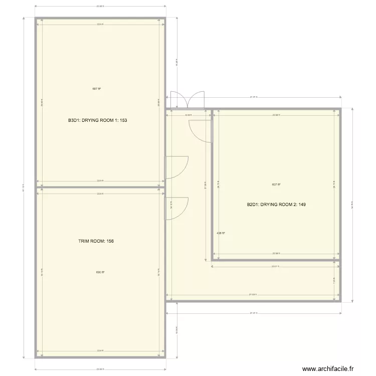 Room ffff. Floor plan with 