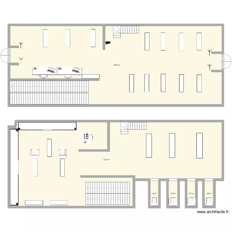 Plano. Floor plan with 