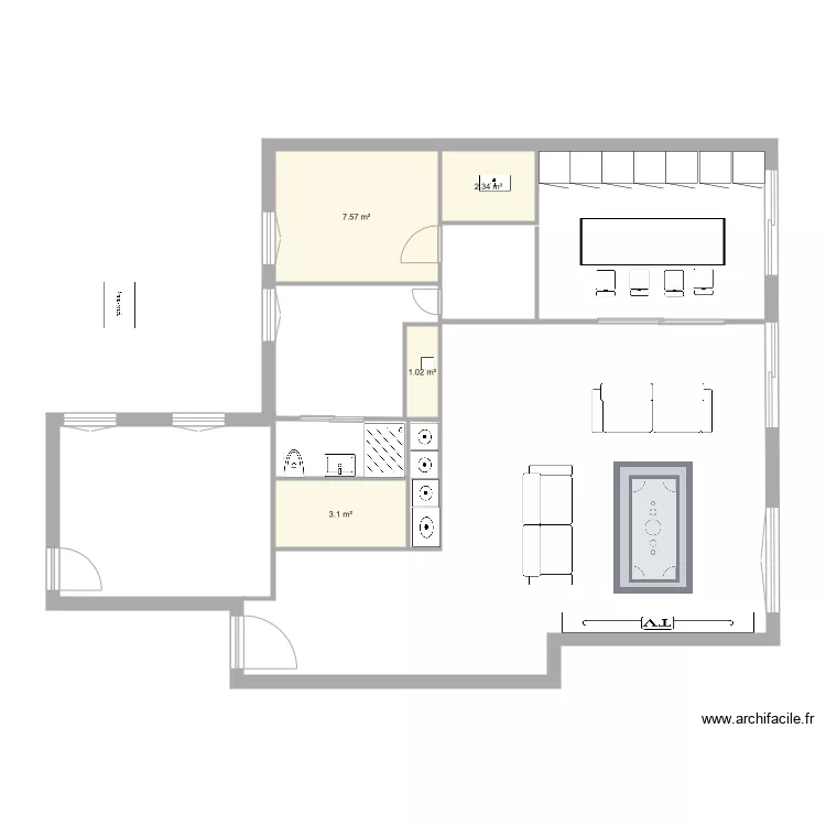 amiga marta2. Floor plan with 