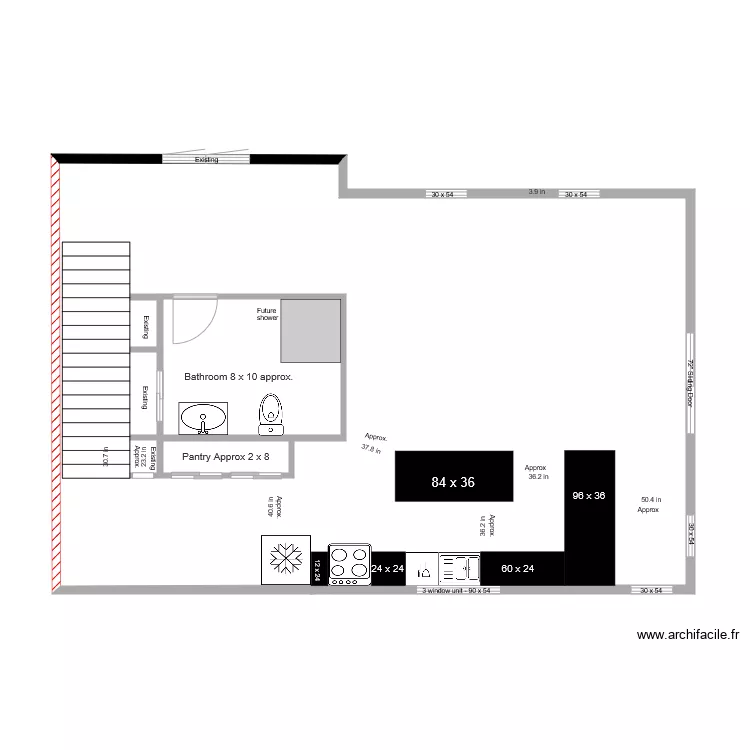 Joyce and Rob Level 1 Final. Floor plan with Joyce and Rob Level 1 Final. Floor plan with