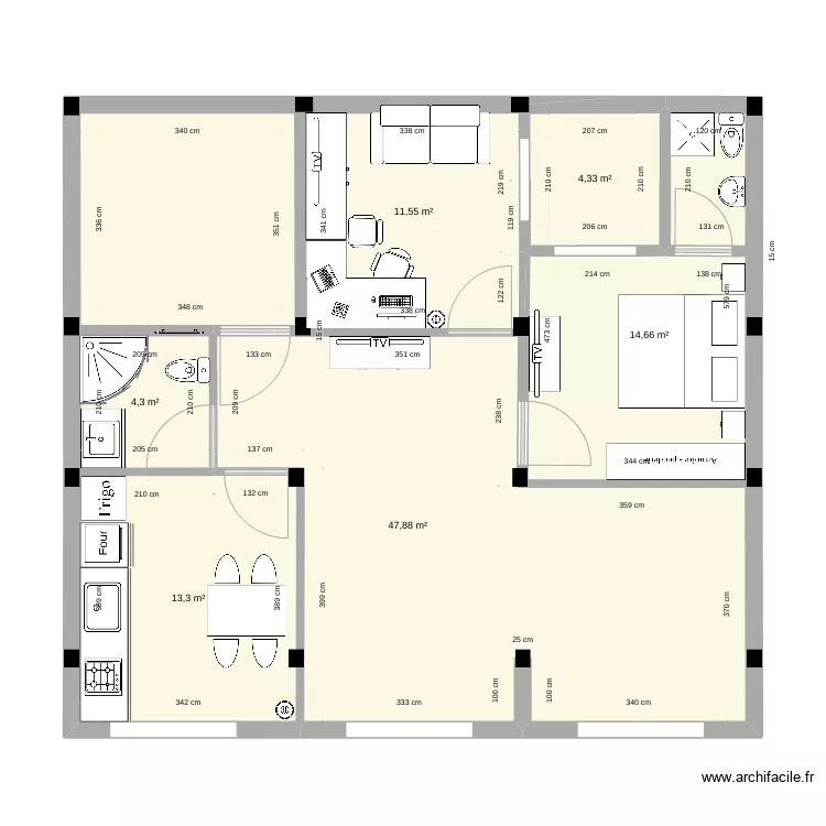 ggrf. Floor plan with 