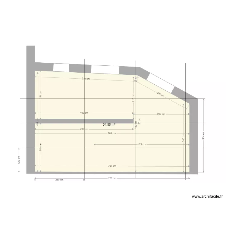 Atelier Coupe Placo V2. Floor plan with Atelier Coupe Placo V2. Floor plan with