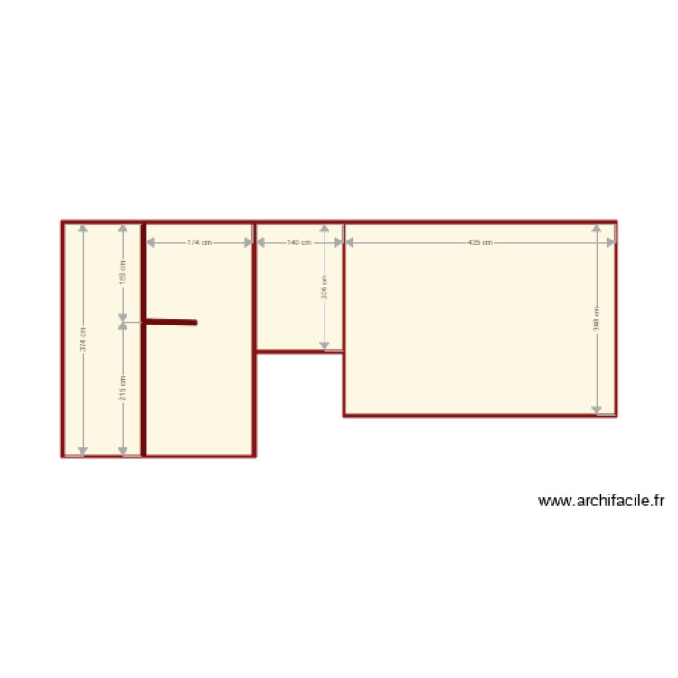 Q10 faux plafond lamelles. Floor plan with 0 room and 0 m2