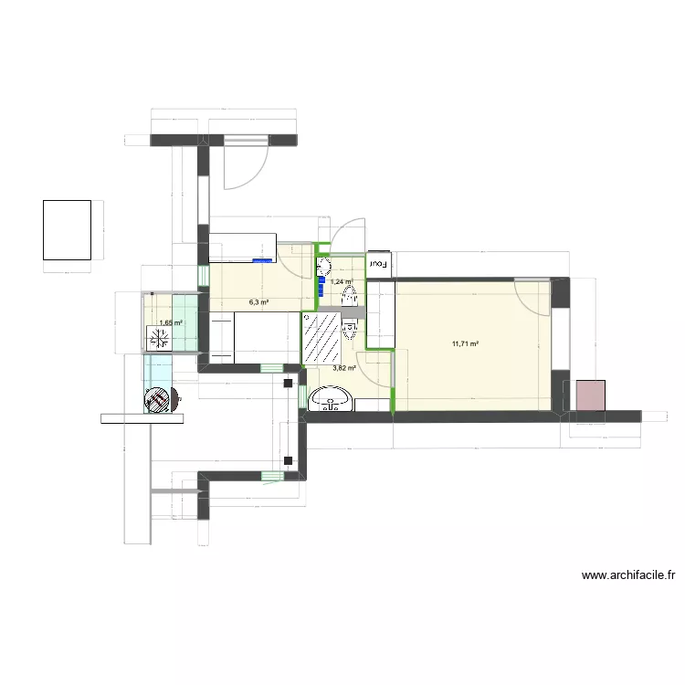 Pl6 Nov-24 Utek&ouml;k. Floor plan with 