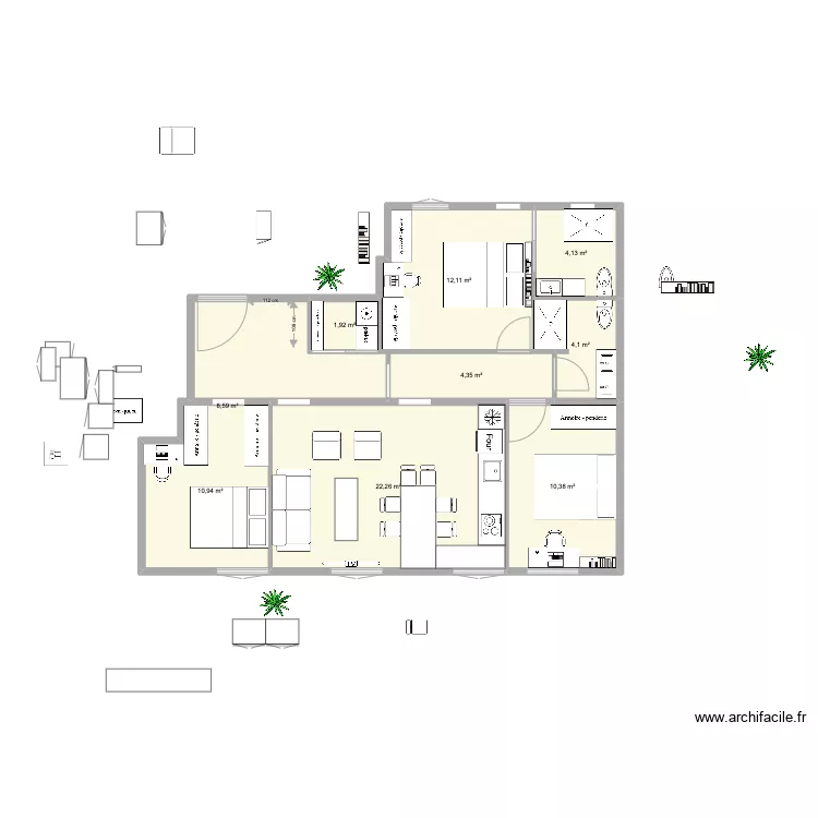 alonso cano cocina medio. Floor plan with 